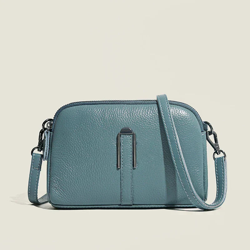 Damen Leder Crossbody Tasche Elegantes Design