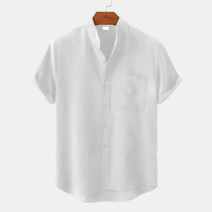 Herren Leinenhemd Sommerlang