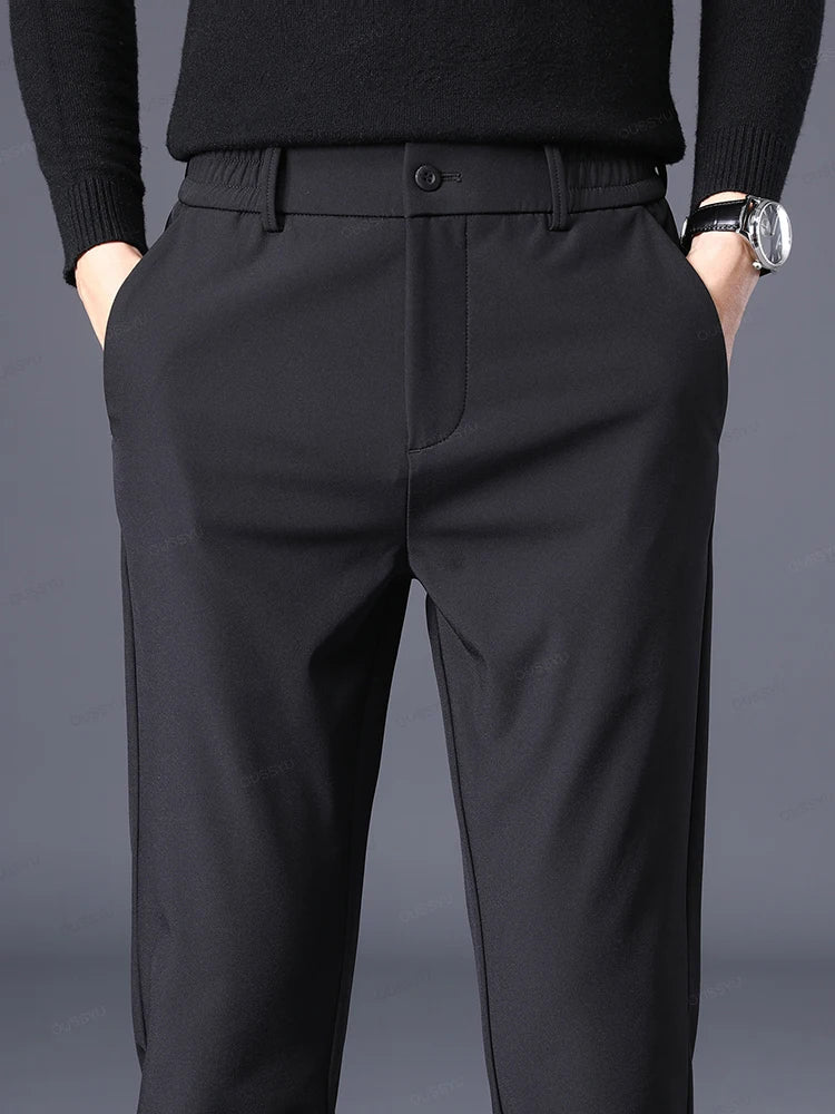 Herren Slim-Fit-Hose Modern Schmal