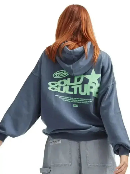 Damen Oversized Hoodie Warm Komfortabel Groß - Norvielle
