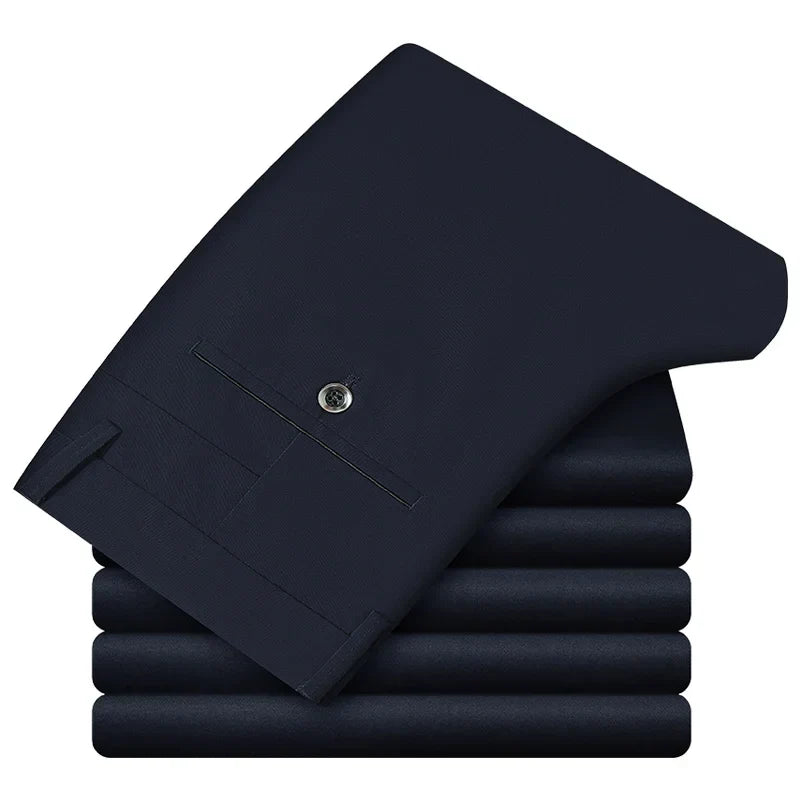 Herren Anzughosen Slim Fit Schlanke Qualität
