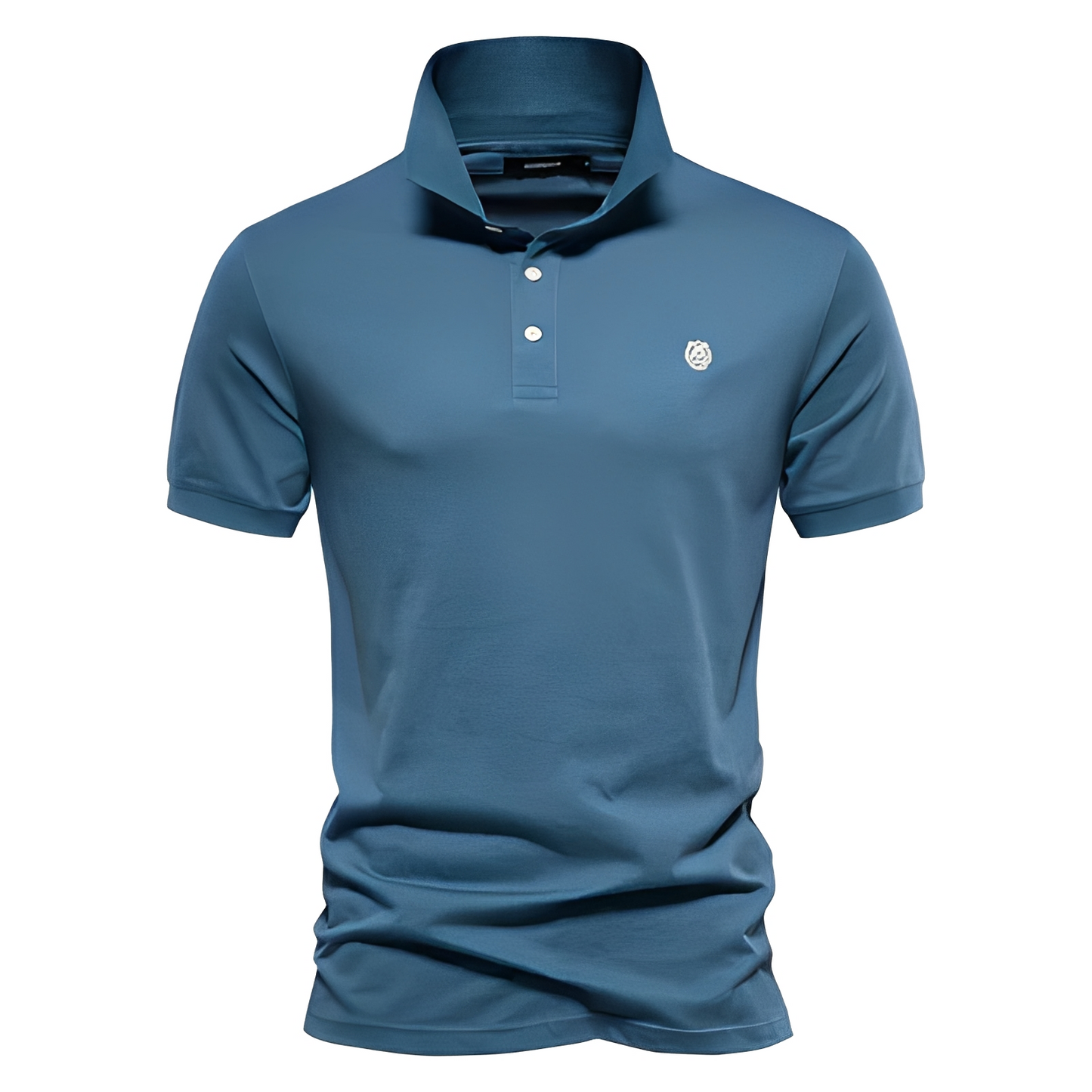 Herren Polo Slim Fit Modern Lässig