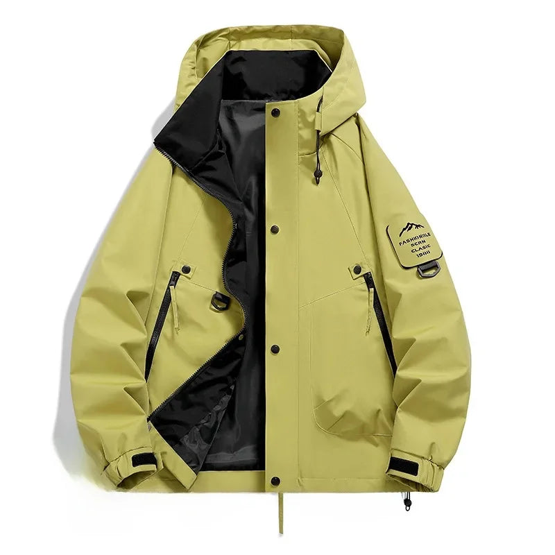 Herren Outdoor-Jacke Kapuze Reißverschluss - Norvielle