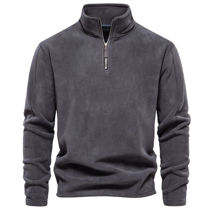 Damen Fleece Rollkragenpullover Warm