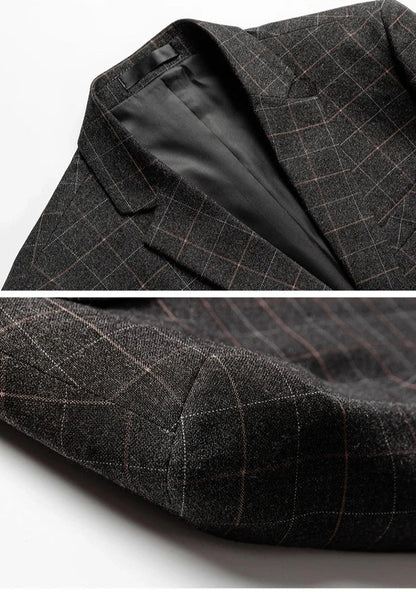 er Karo Blazer Slim Fit Modern
