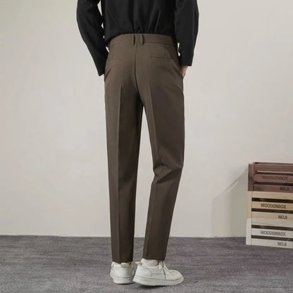 Herren Slimfit Hosen Elegant Bürohosen