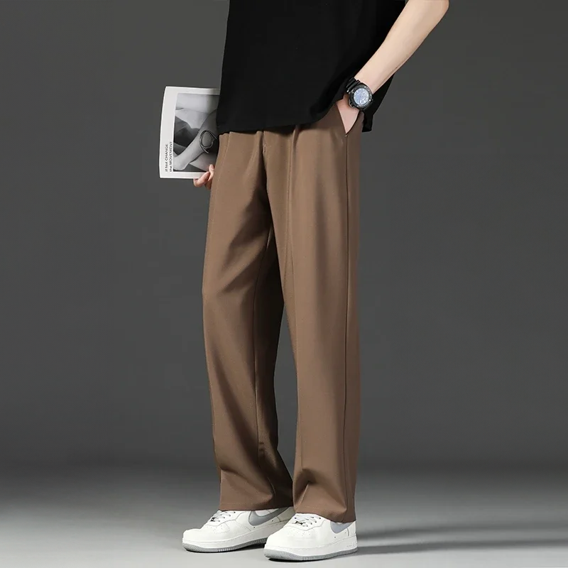 Herrenhosen Bequem Gerader Relaxed Fit