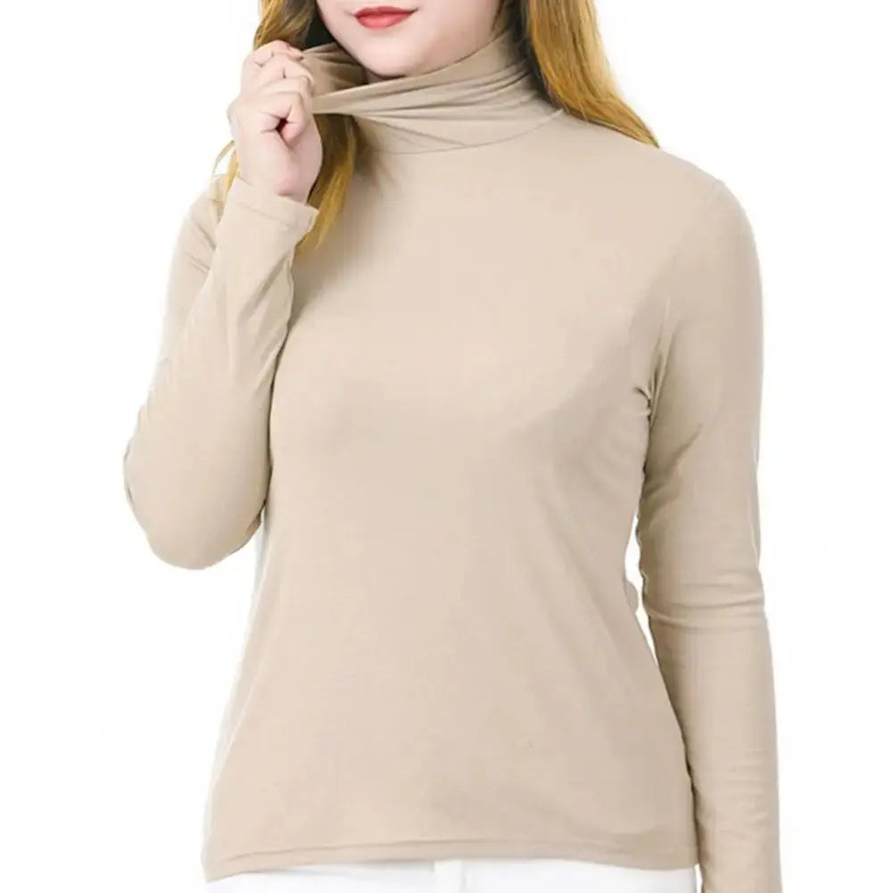Senna | Eleganter langärmeliger Rollkragenpullover Zendoo.de