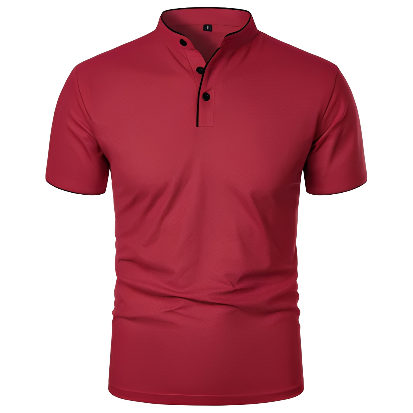 Herren Polo Shirt Leicht Modern Sommerweiß