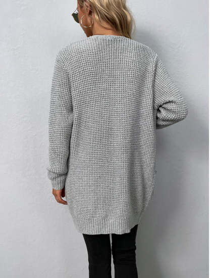 Damen Cardigan Lang Modern Elegantes Design