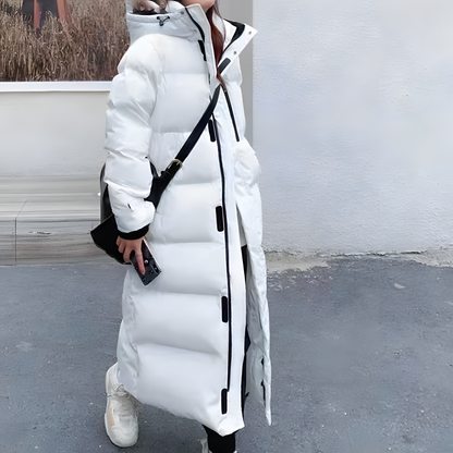Damen Winterjacke Langärmelig Warm Isoliert