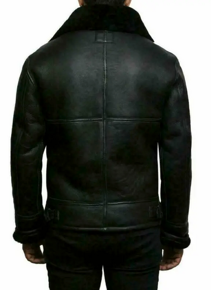 Lederjacke Damen Shearling Lederschutz