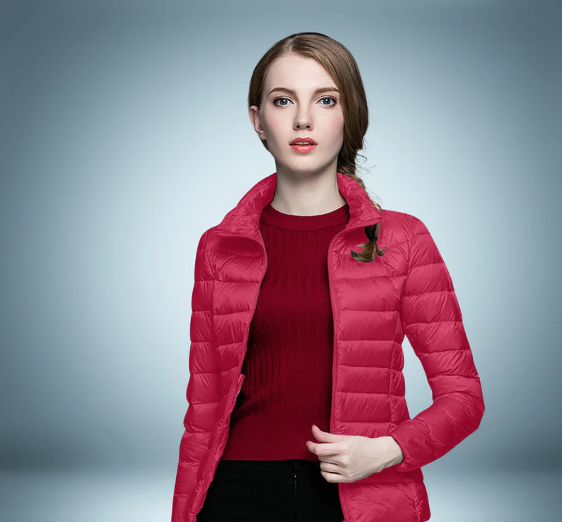 Daunenjacke Damen Warme Winterjacke