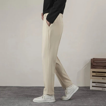 Herren Slimfit Hosen Elegant Bürohosen