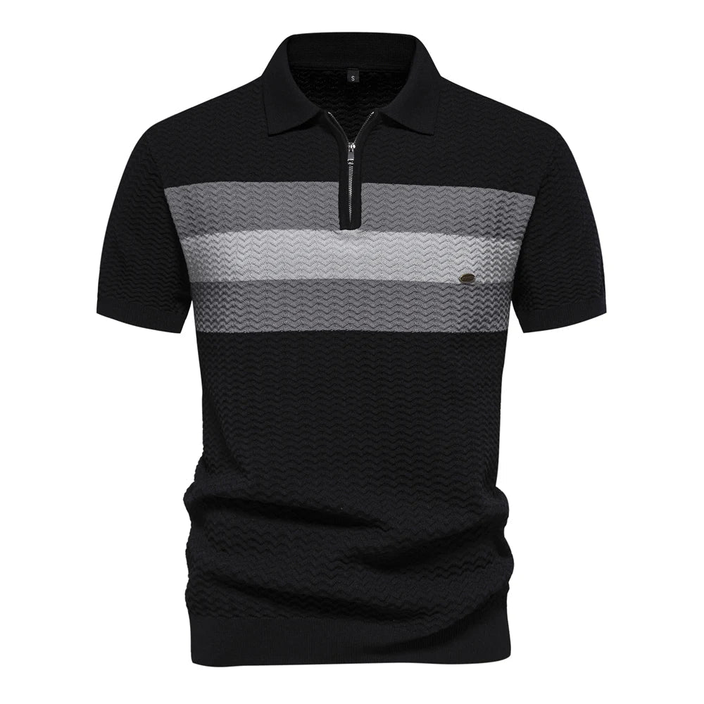 Herren Hemd Rippenmuster Slim Fit Modern