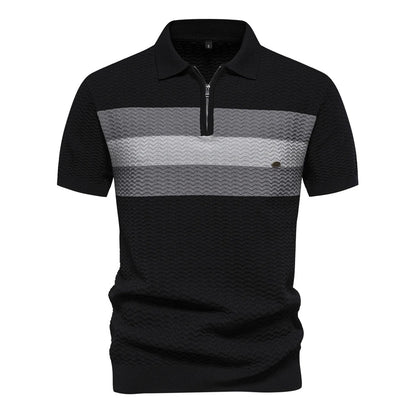 Herren Hemd Rippenmuster Slim Fit Modern