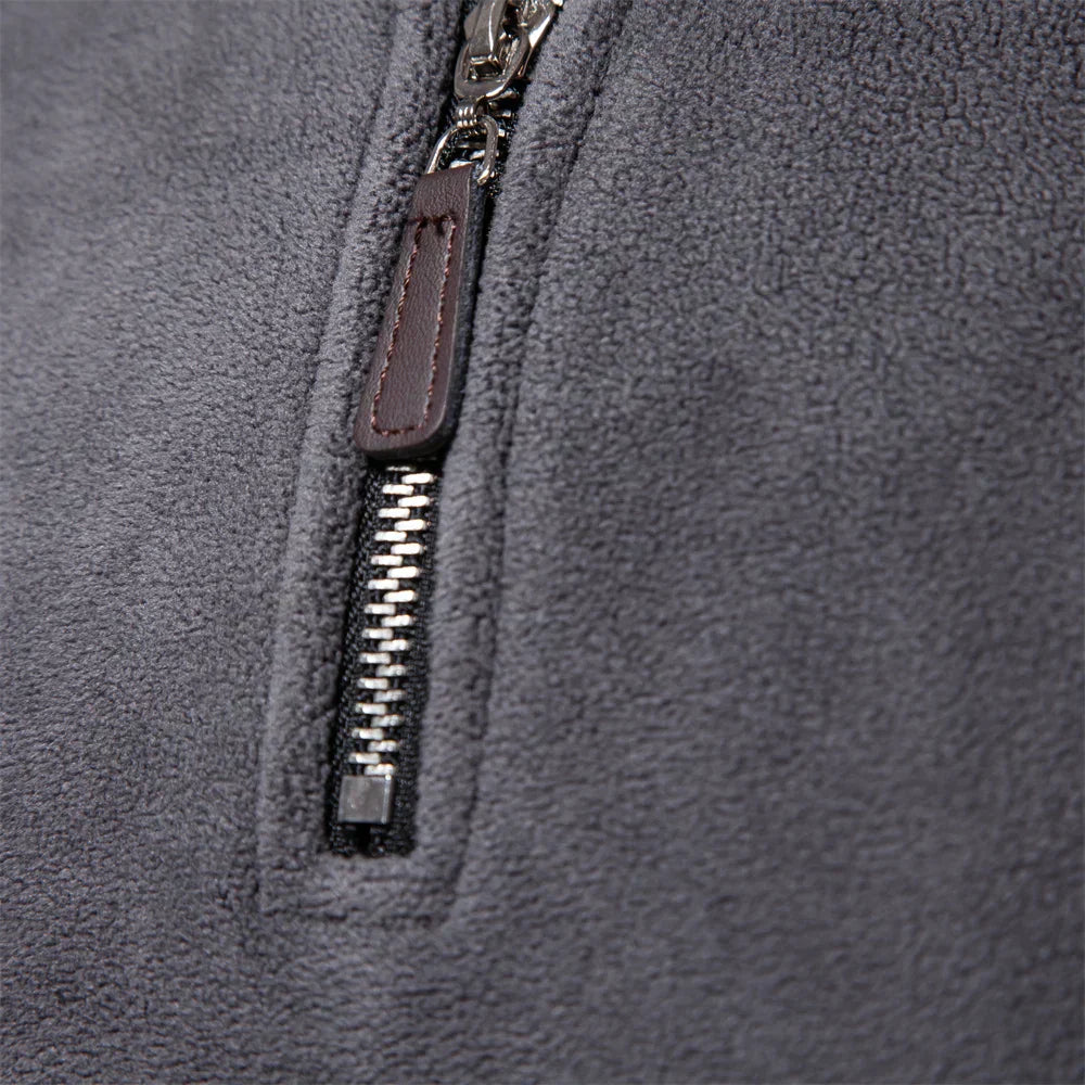 Damen Fleece Rollkragenpullover Warm