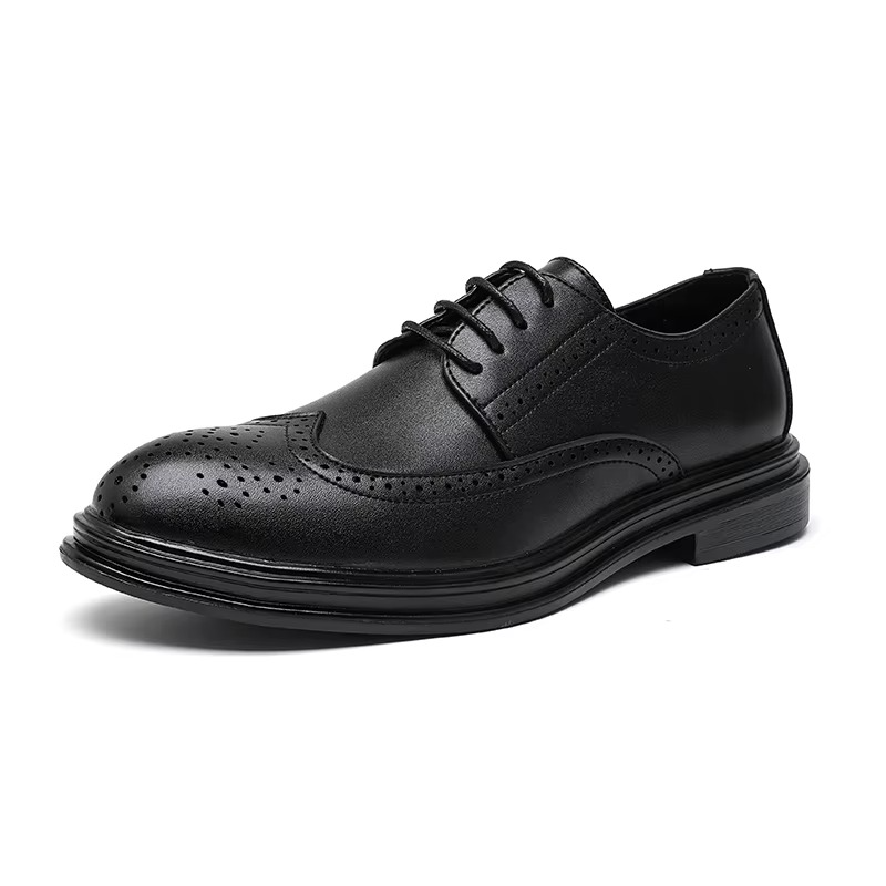 Herrenschuhe Klassisch Flügelspitze e Business Schuhe