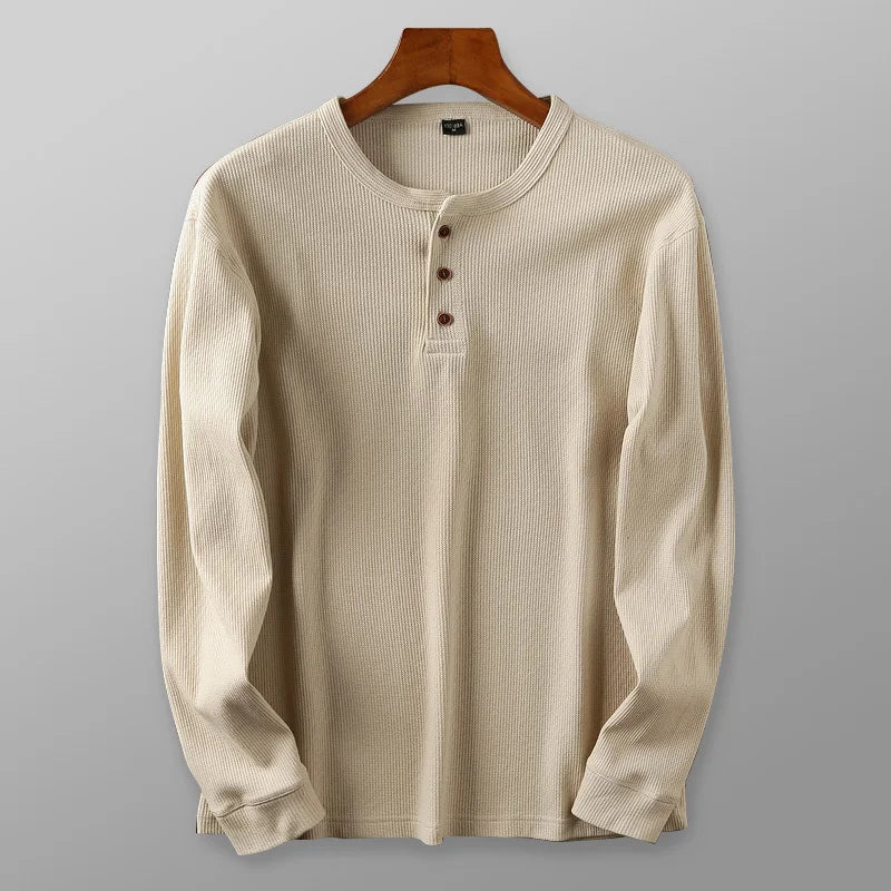 Herren Langarm-Pullover Klassisch Warm