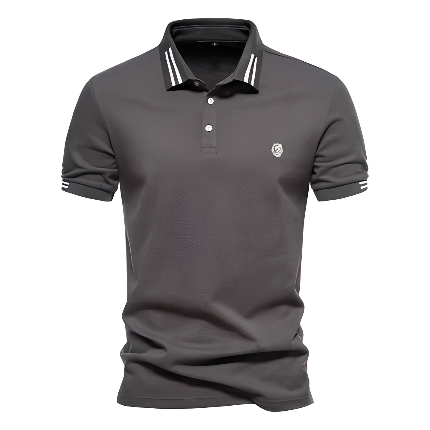 Herren Slimfit Polo Hemd Modern