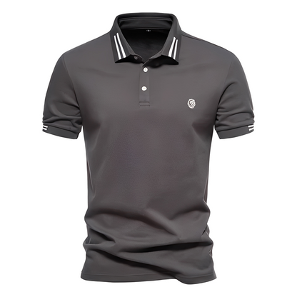 Herren Slimfit Polo Hemd Modern