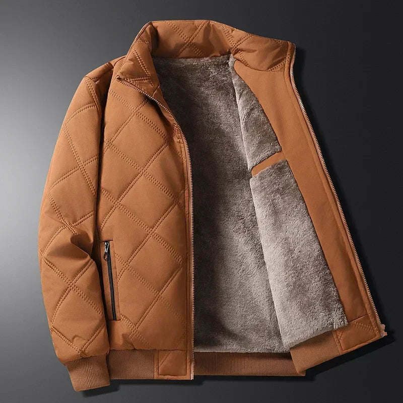 Herren Fleecejacke Warme Winterjacke