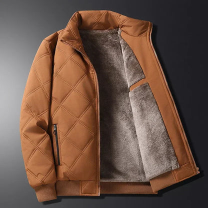 Herren Fleecejacke Warme Winterjacke