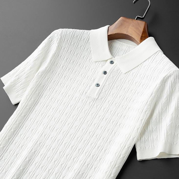 Herren Polo Slim Fit Shirt Qualität