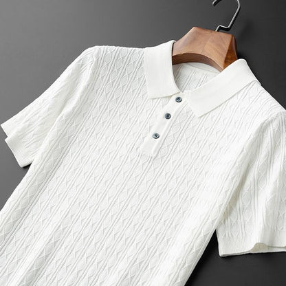 Herren Polo Slim Fit Shirt Qualität