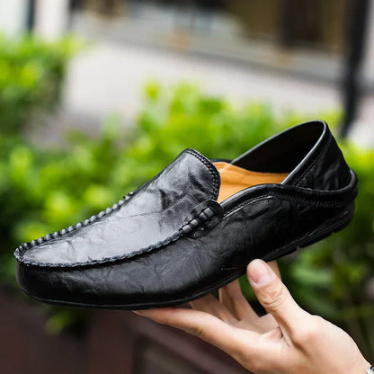 Herren Lederloafer Echtleder Qualität