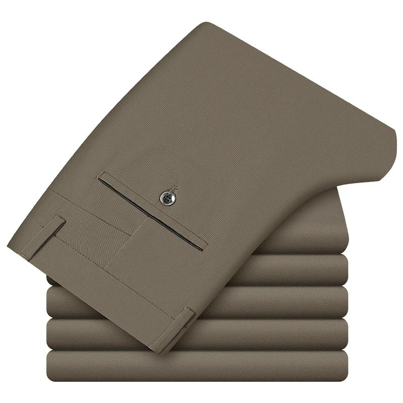 Herren Anzughosen Slim Fit Schlanke Qualität