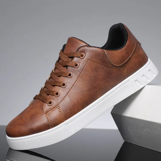 Herrenschuhe Leder Klassisch Schwarz - Norvielle