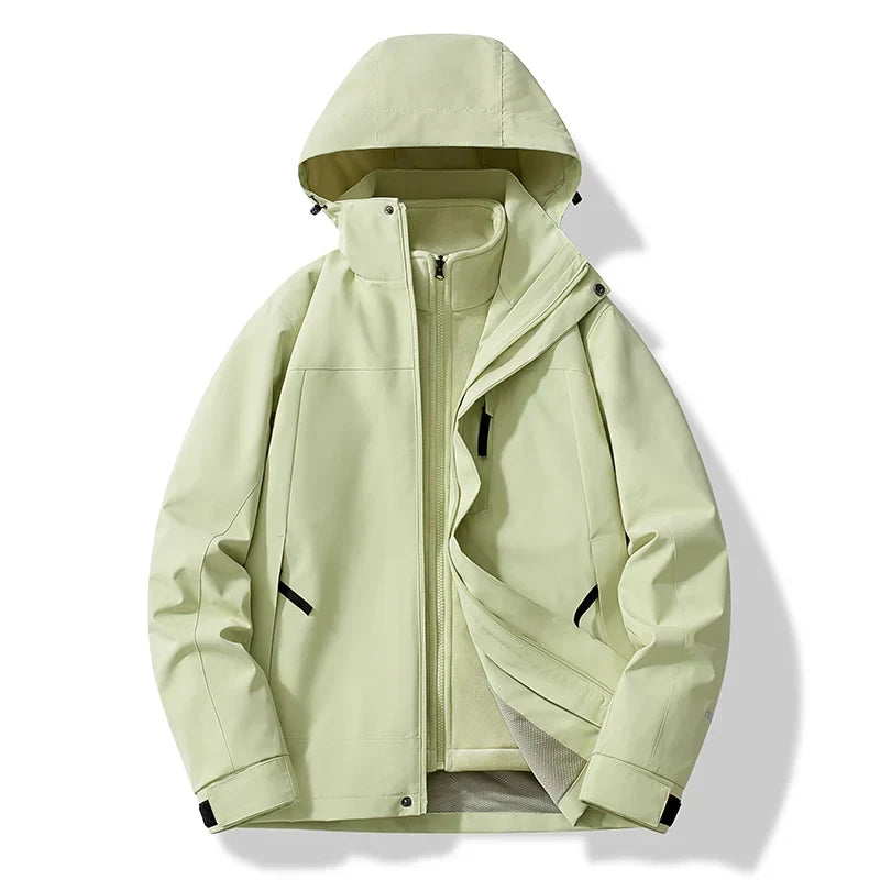 Herren Winterjacke Warme Wasserfeste Kapuze