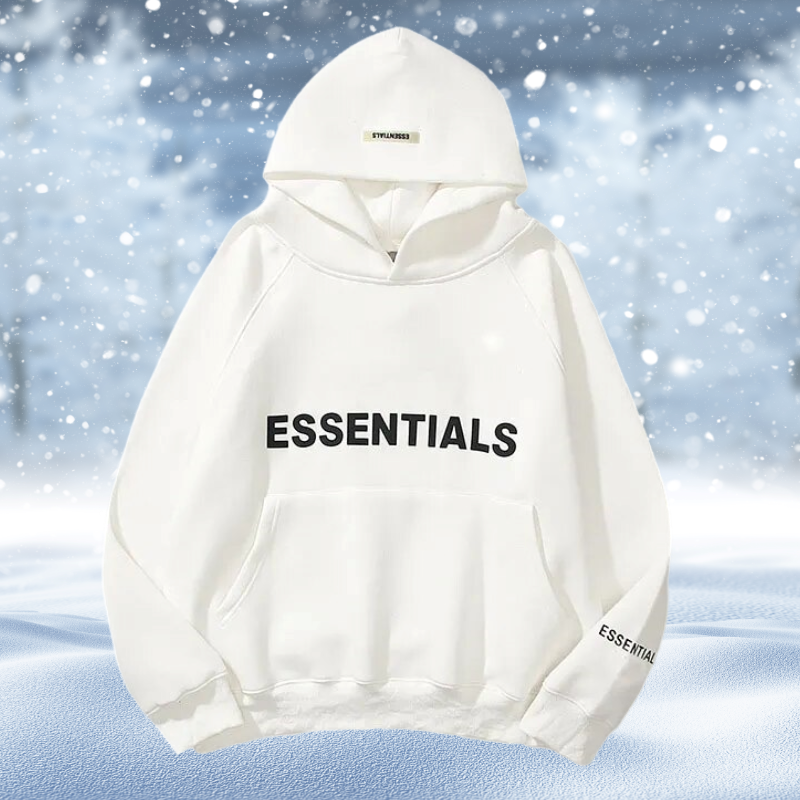 Damen Oversize Kapuzenpullover Großdruck Modern