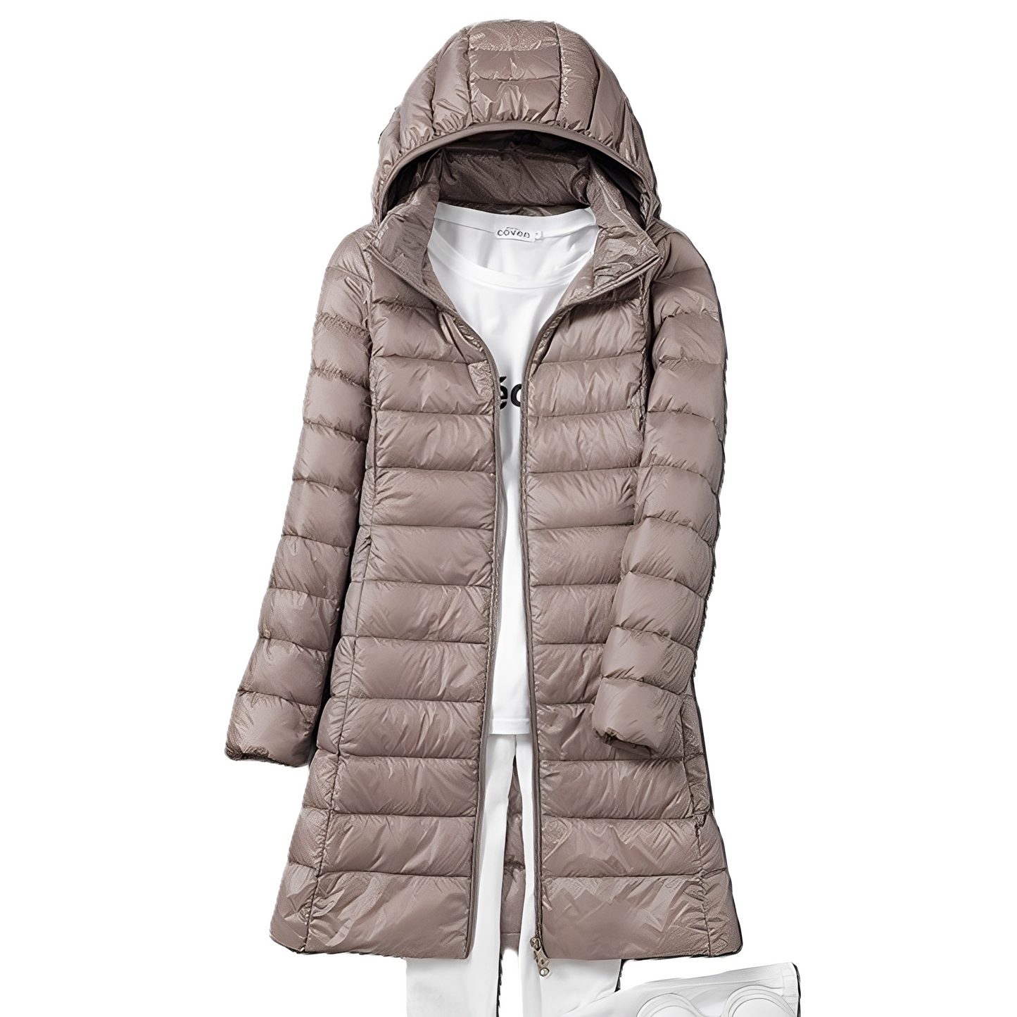 Damen Daunenjacke Warm Kuschelig