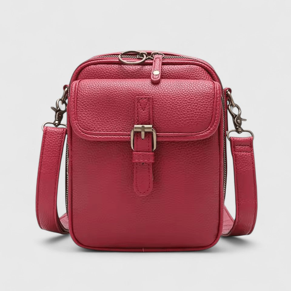Damen Schultertasche Groß Alltag Leder