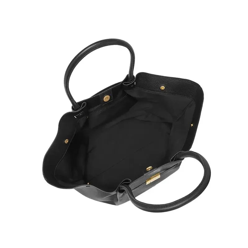 Große Einkaufstasche Elegant Leder