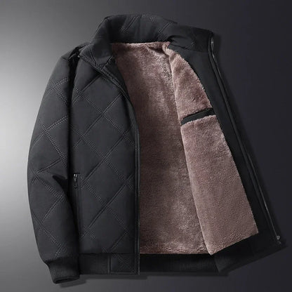 Herren Fleecejacke Warme Winterjacke