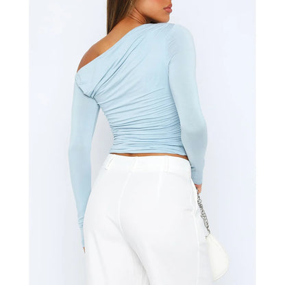 Damen Langarmtop Modern Twisted Design
