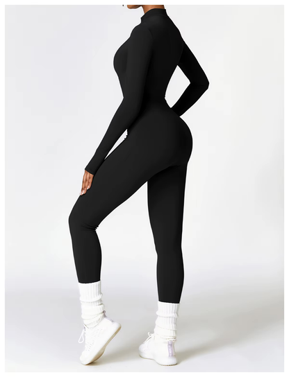 Damen Einteiler Jumpsuit Winter Overall Bequem Wärmer