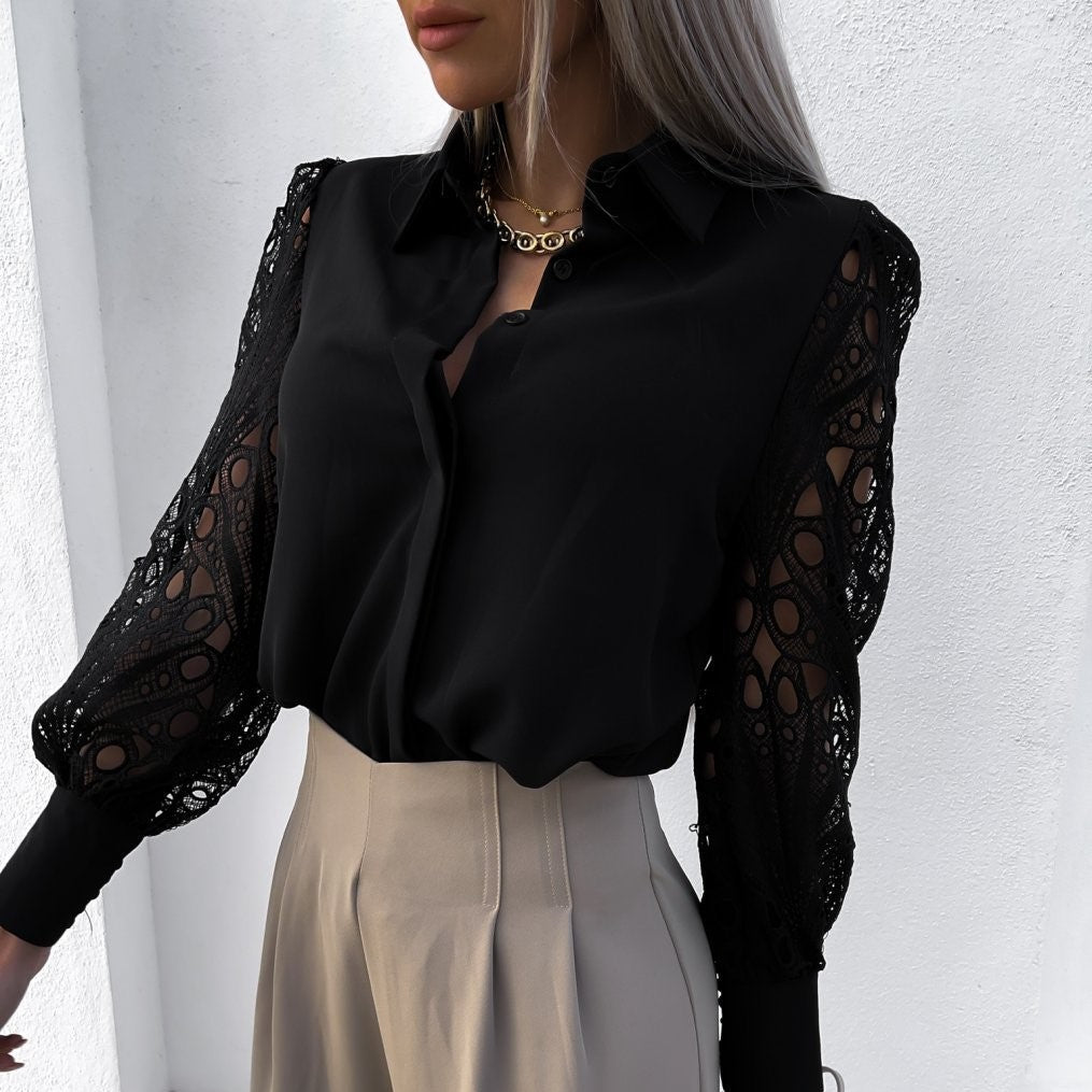 Damen Sommerbluse Elegante Freizeitbluse