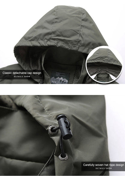 Männer Softshell Regenjacke Wasserdicht