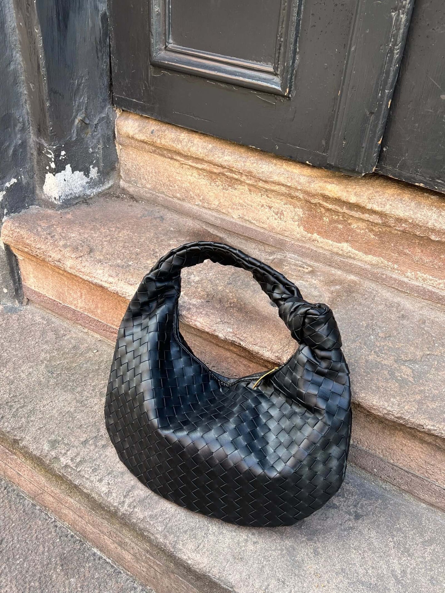 Geflochtene Umhängetasche Mittelgröße