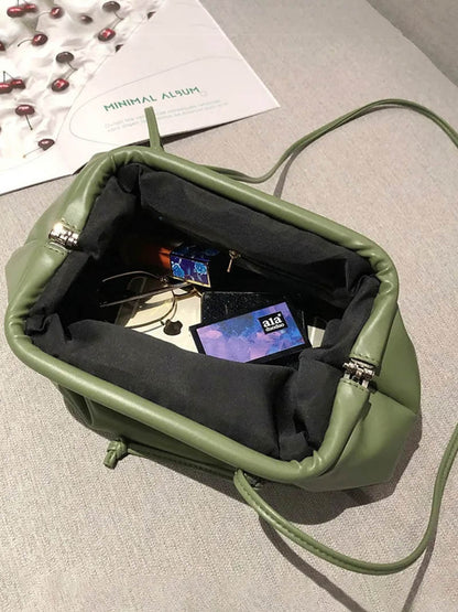 Damen Pouch Tasche Kunstleder