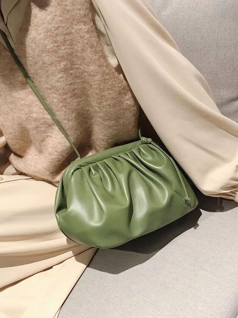 Damen Pouch Tasche Kunstleder