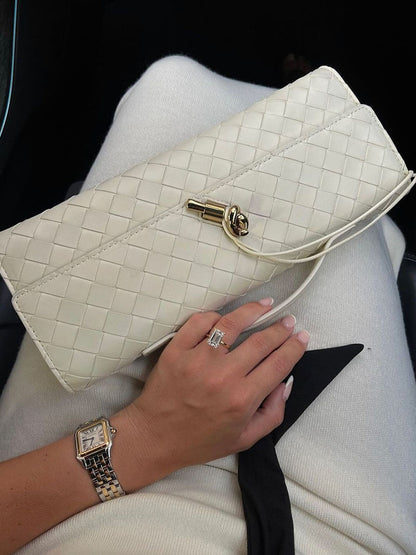Damen Reisetasche Bianca Elegantes Gewebe