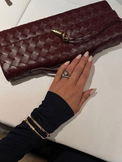 Damen Reisetasche Bianca Elegantes Gewebe