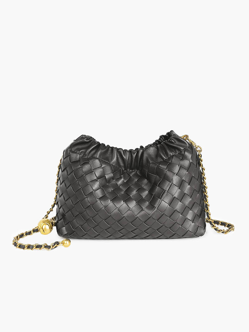 Damenhandtasche Goldene Kette Elegante Schultertasche