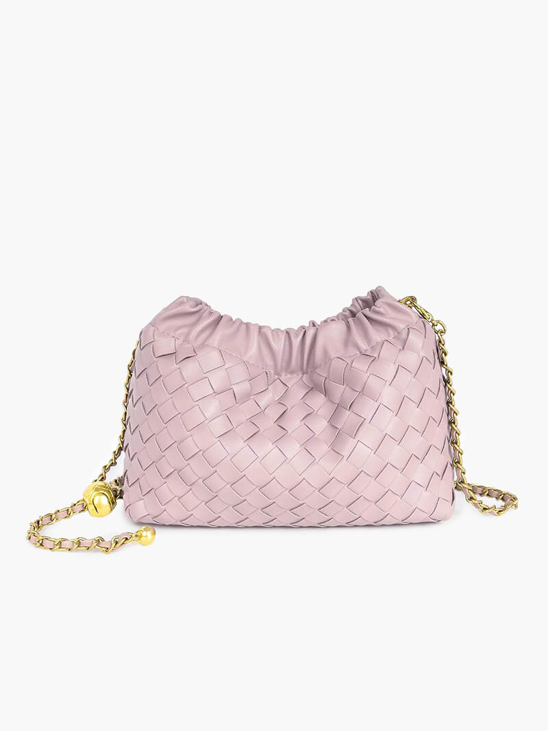 Damenhandtasche Goldene Kette Elegante Schultertasche