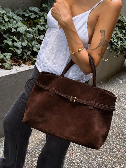 Damen Handtasche Leder Optik